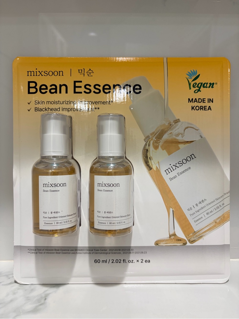 mixsoon Bean Essence - Moisturizing Face Essence (Yellow)